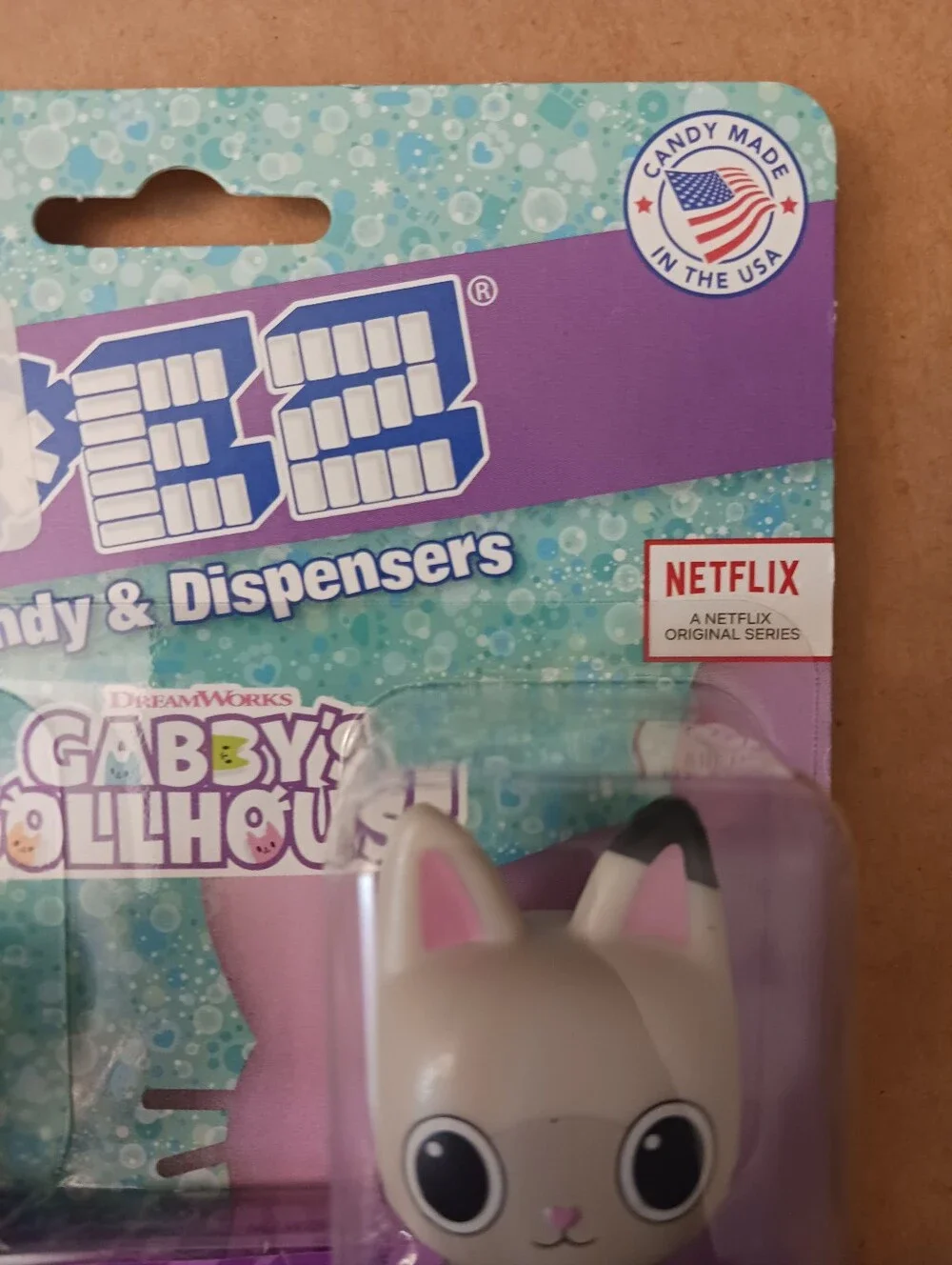2023 GABBY'S DOLLHOUSE Pez Gift Set PANDY PAWS & MERCAT - Hard To Find, New